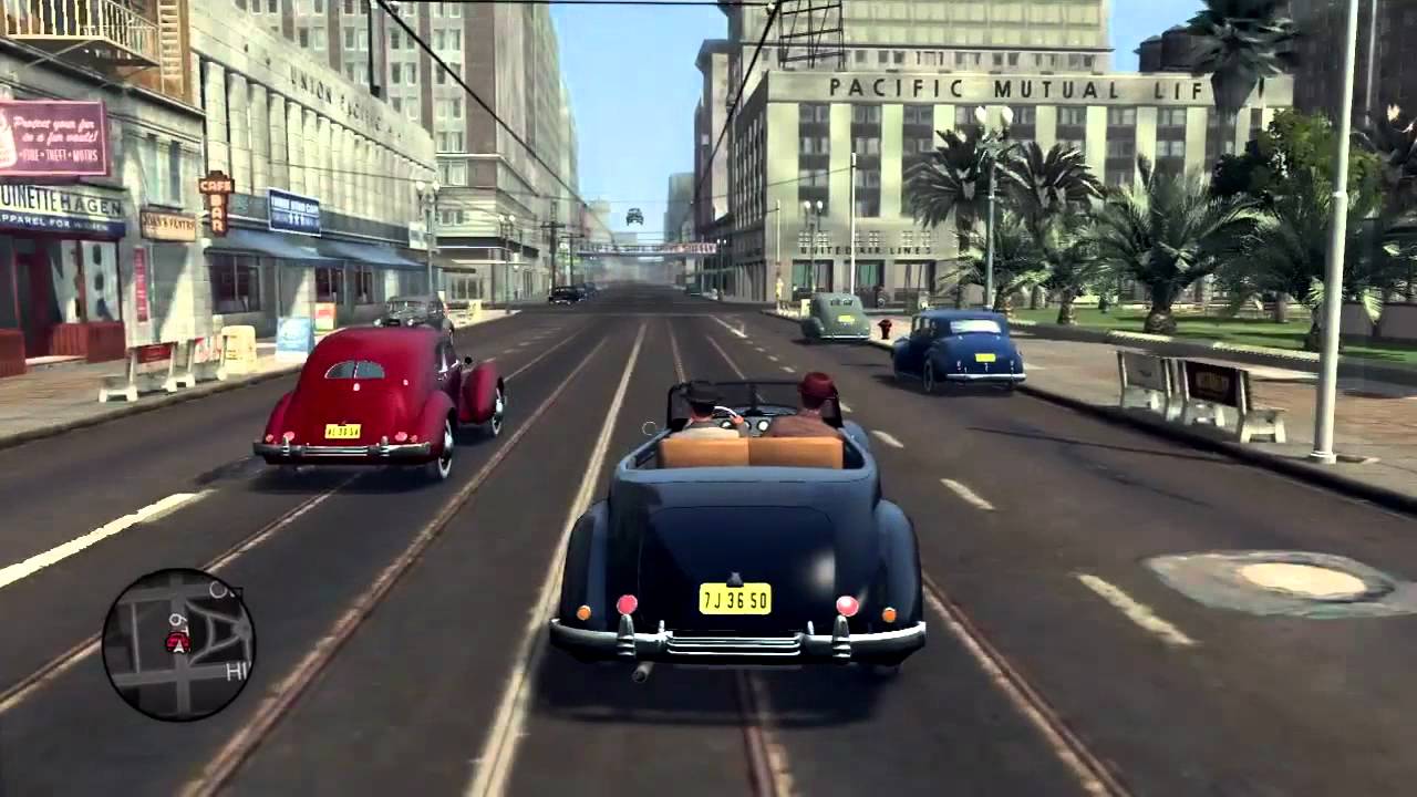 LA Noire: Flying Police Car