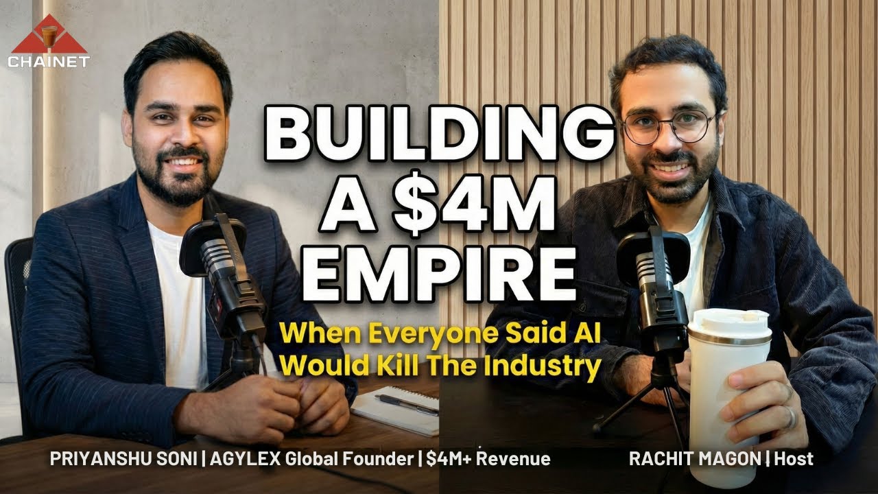 Building a $4M Empire When AI Was "Killing" The Industry | Priyanshu Soni | Rachit Magon