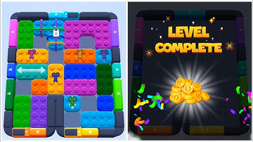 Color block jam Level 608 hard level Walkthrough Solution 