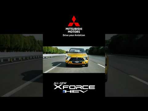 MITSUBISHI XFORCE HEV| Overwhelming presense from urban to outdoor scenes