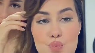 روزا مكيجتني مكياج ولا اجمل من هيك شوفو كيف طلع بجنننن😍😍