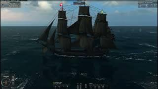 Naval Action -  Heavy Rattlesnakes in action