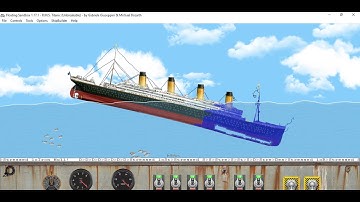 floating sandbox || sinking ships part 1 (TITANIC)