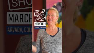 Join Erin in Arvada, Colorado for an all-day yoga workshop in March #yogaworkshop #yoga #yogaclass