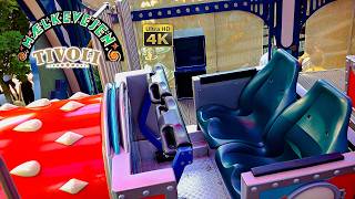 2023 Mælkevejen Roller Coaster On Ride Front Seat 4K POV Tivoli Gardens