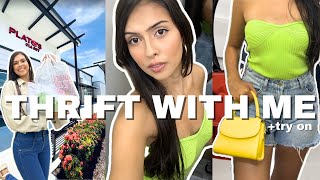 Come Thrift With Me For Summer 2024☀️?✨ + try on of vacation fits