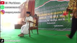 Muslimat Kedawung Ngaji Bareng KH Ma'ruf Tibyanuddin Rowokele Kebumen