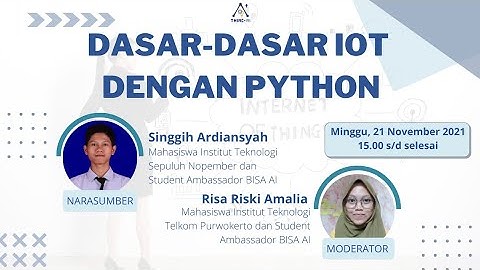 Dasar-Dasar Internet of Things dengan Python