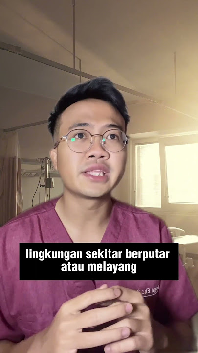 Ketika kepala pusing berputar #dokter #kesehatan #vertigo