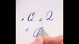 Capital Q - Practice Fountain Pen Cursive Handwriting (Alphabet)