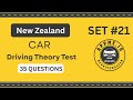 NZ Driving Theory Test 2026 | 35 REAL CAR Questions | Official Practice New Zealand Part 21