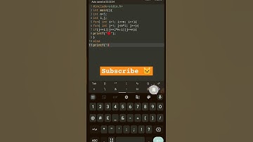 How to print arrow #c programing #shorts