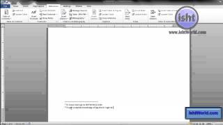 Reference2.Insert Footnote,Insert Endnote,Nextnote,Show Notes,Footnotes In Hindi / Urdu