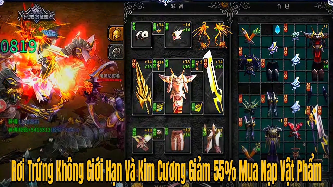 MU Trứng Vàng Vô Hạn - Bản Mới Săn Boss Rơi Kim Cương Và Đồ Không Giới Hạn Giảm 55% Mua  Nạp X7Game