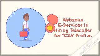 Urgent Hiring In Webzone E-Services