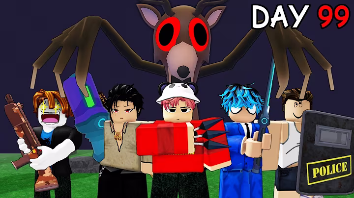 Can 5 YouTubers Survive 99 Nights in the Forest?