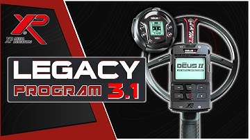 XP DEUS 2 Metaaldetector - LEGACY 3.1 Programma-instellingen