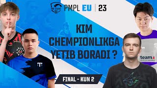 [UZ] 2023 PMPL Yevropa Final Kun 2 | Fall | Final boshlandi!