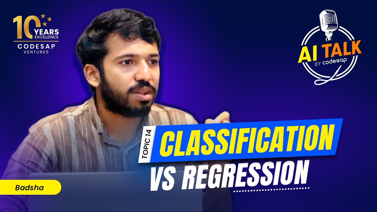 Classification vs Regression in Machine Learning | | Ep-14 | Codesap ...