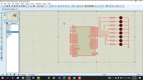 #2 C & AVR - PROTEUS & MICROCHIP STUDIO -Bài tập hiệu ứng Led - Atmega16