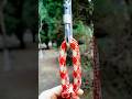 Double the Grip! 🔴⚪️ The Pro Double-Loop Hitch for Stainless Carabiners