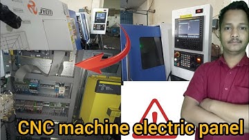 how to CNC machine electric panel control board server motor server drive
