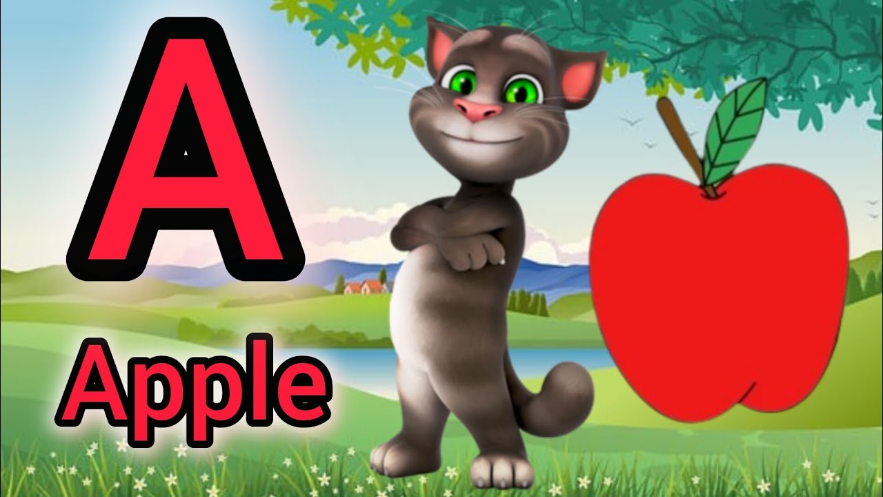 Learning ABCD Letters and Basic English Vocabulary | Toddlers learnin ...