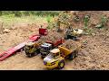 New Mahindra Container Sand Loading JohnDeere Swaraj Volvo A40G Dumper Auto Ri ickshaw Accident Jcb9
