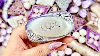 Calming ASMR SOAP for Anxiety Relief - crushing breaking starch glitter foam for relaxing sounds