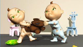 Talking Baby Twins Babsy Android İos Free Game GAMEPLAY VİDEO screenshot 5