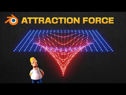 Create an Attraction Force in Blender 5.0 (Black Hole Effect)