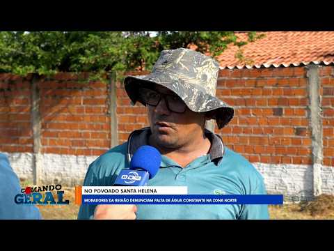 Moradores de bairro da zona norte denunciam constante falta d'água na região 24 02 2026