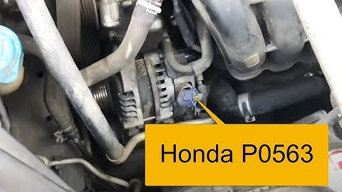 How to Fix Honda P0563: System Voltage High