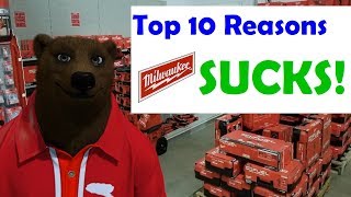 Top 10 Reasons Milwaukee Tools Suck! Now with 50% MORE Hateraid!