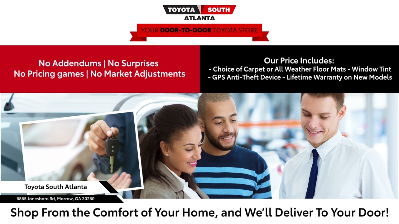 Toyota South Atlanta - Your Door-To-Door Toyota Store