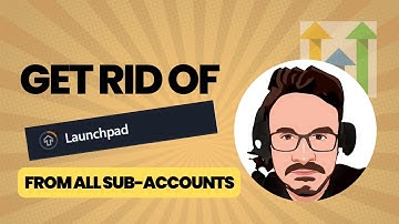 Get Rid Of Launchpad by Using THIS SINGLE LINE OF CODE 😁 | Disable GoHighLevel Launchpad