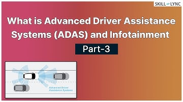 What is Advanced Driver Assistance Systems ADAS and Infotainment (Part-3) | Skill-Lync
