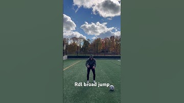 SL RDL broad jump #acceleration