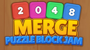 2048 Merge Puzzle - Block Jam Game Gameplay Android Mobile