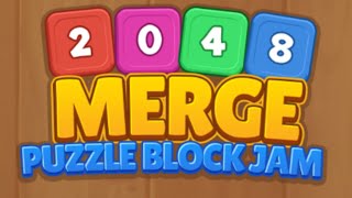 2048 Merge Puzzle - Block Jam Game Gameplay Android Mobile screenshot 5