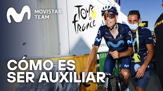 #SinCadena: Así es el día a día de un Auxiliar de Movistar Team | Tour de Francia 2022