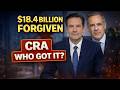 $18.4 Billion Forgiven: Who Is on CRA’s Secret List?