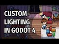 Custom lighting system in Godot 4