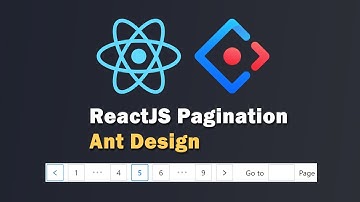 Pagination ReactJS  Ant Design