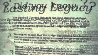 Newfield Covered Bridge Slideshow Ithaca NY
