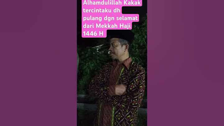 ❤️Menyambut kepulangan Kakak tercintaku dari Ibadah Haji 1446 H, Alhamdulillah 🤲❤️😍 #everyone