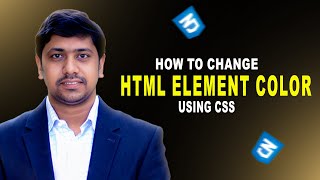 How to Change HTML Element Color using CSS | Bangla Tutorial