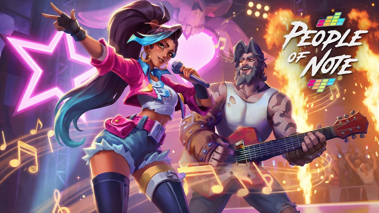 Игра «People of Note» [Демо] — Музыкальная сцена «Мэшап» с русскими субтитрами