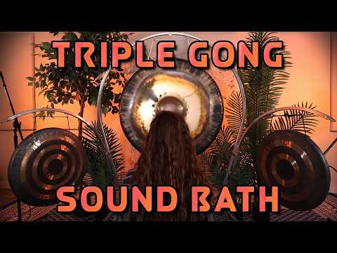 Unlimited Binaural Gong Pair & Gongland Pluto Gong | 3 Hour Soundbath