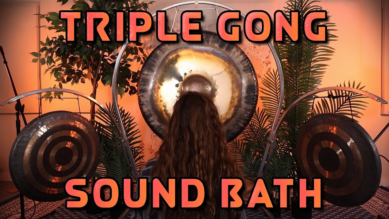 Unlimited Binaural Gong Pair & Gongland Pluto Gong | 3 Hour Soundbath